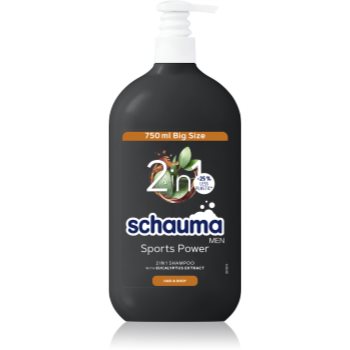 Schwarzkopf Schauma MEN 2 in 1 gel de dus si sampon pentru barbati - imagine 2